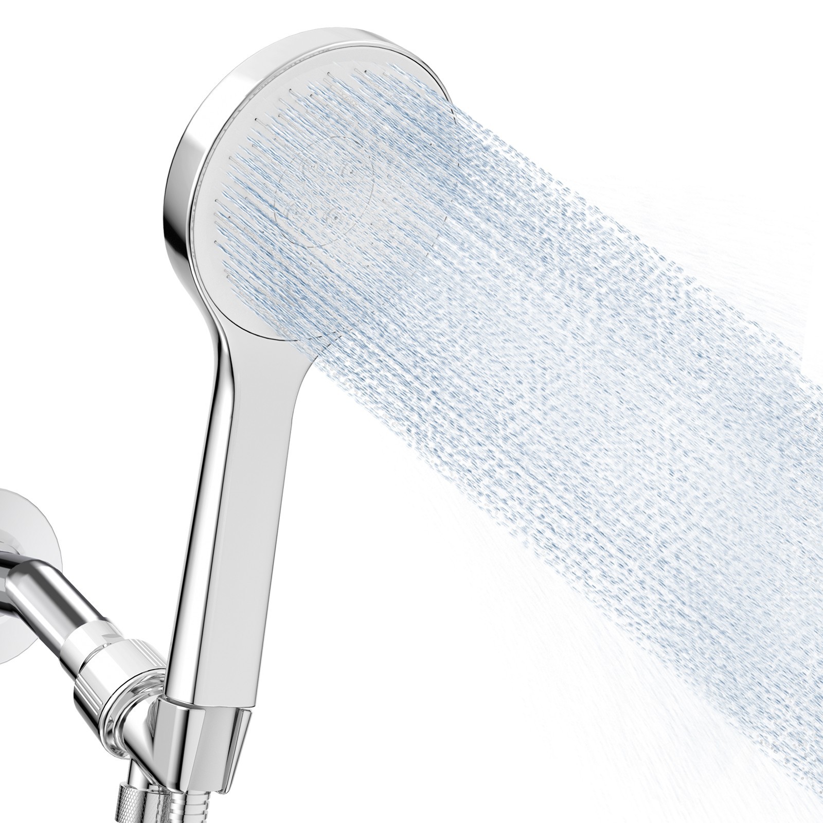 JOMOO High Pressure Handheld Shower Head,3 Modes, One-Button Descaling, 71\