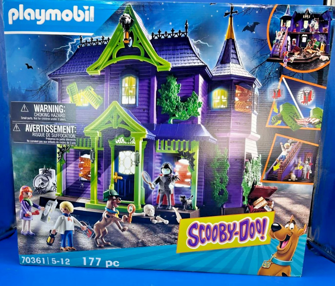 Playmobil Scooby-DOO 70361 - Adventure in The Mystery Mansion NEW 