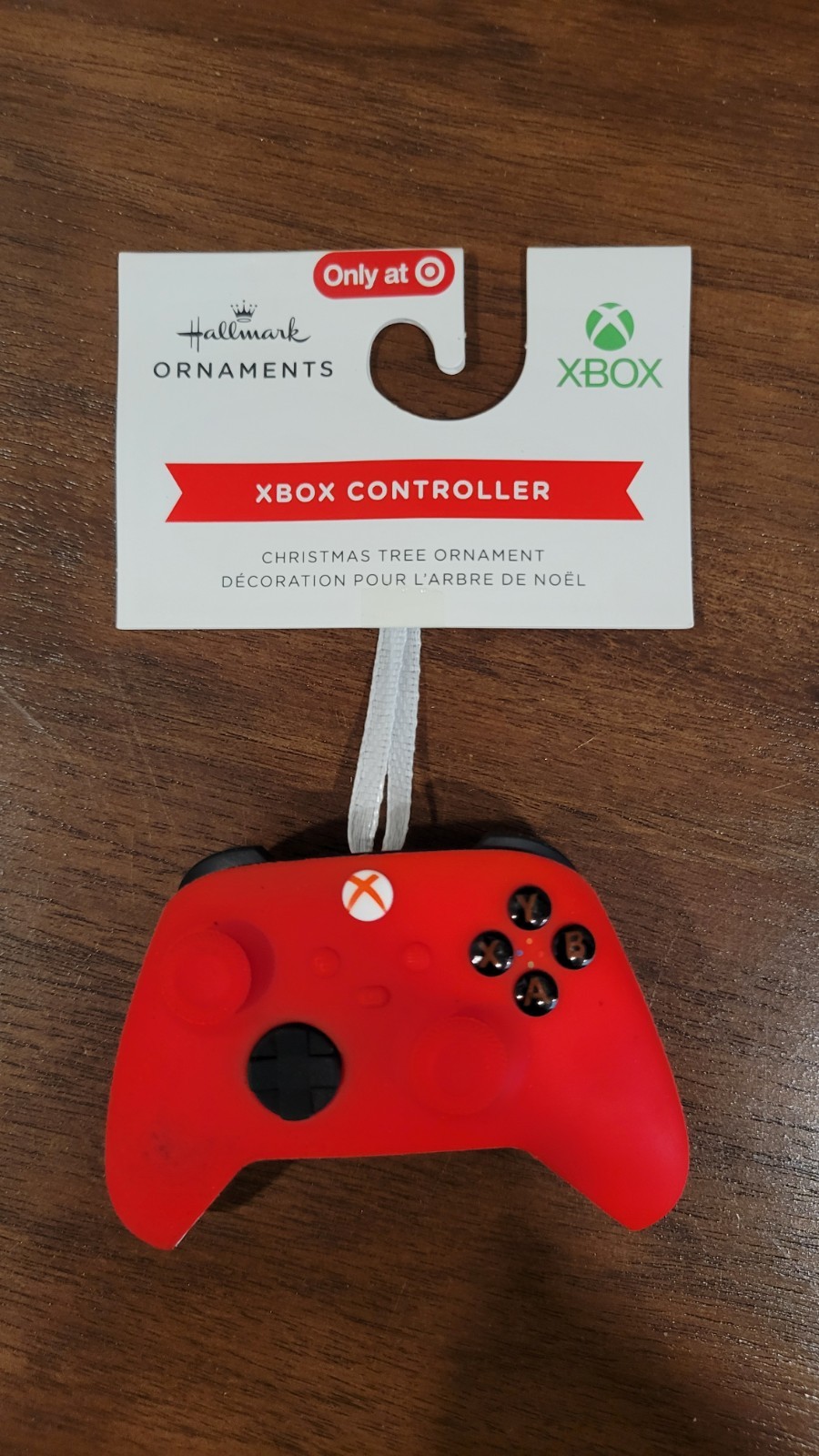 Hallmark 2025 Xbox Series Controller Red Ornament New With Tags NEW SEALED