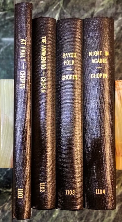 Kate Chopin 4 Volume Set - Hardcover Leather Bound Edition - NEW