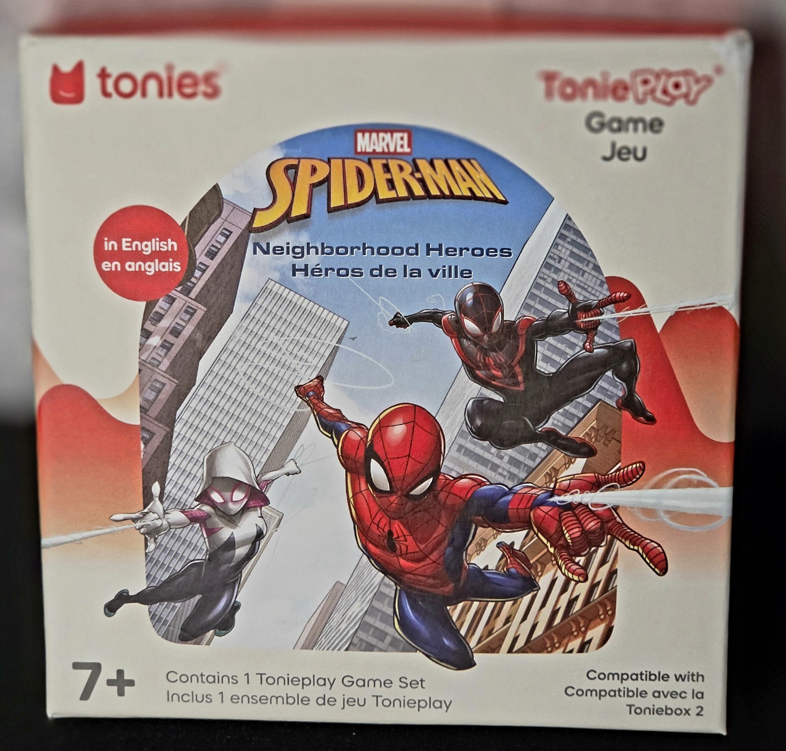 Tonies Tonieplay Marvel Spider-Man: Neighborhood Hero Game