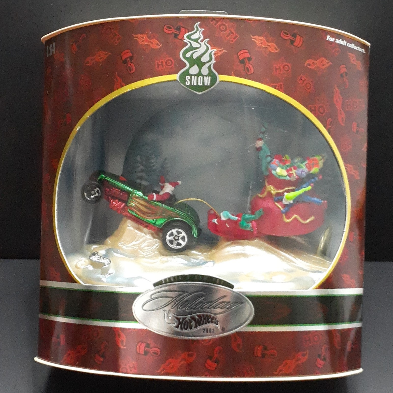 Hot Wheels Holiday 2001 Santa\'s New Toy Modified Ford 1:64 Diecast New Old Stock
