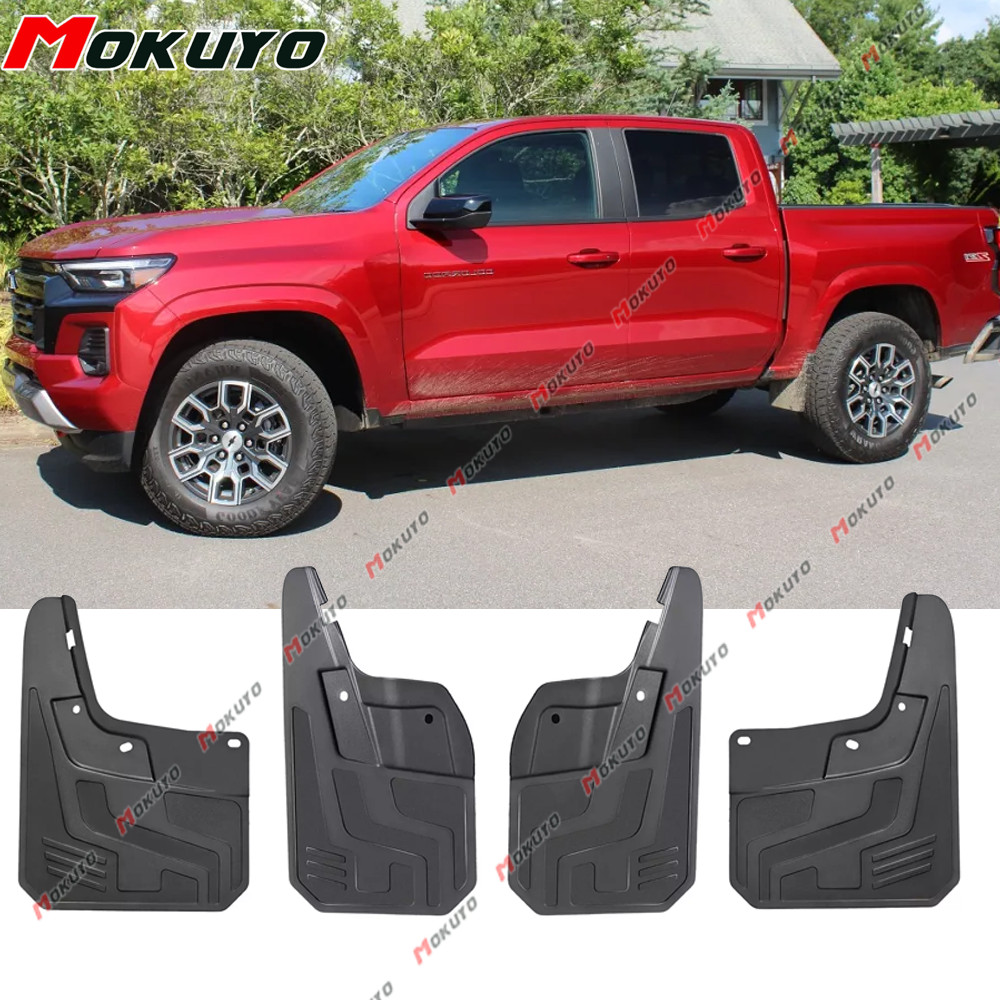 For Chevy Colorado 2023-2025 Mud Flap Splash Guards for Colorado w/o FndrFlare