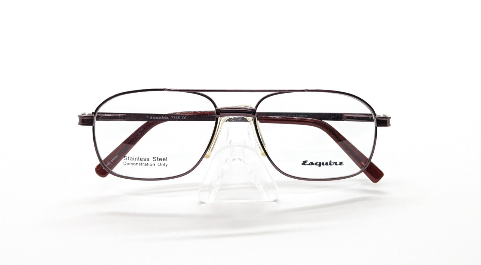 New Men\'s Esquire 7765 Aviator Eyeglass Frame New Men\'s Esquire 7765 Aviator Eyeglass Frame