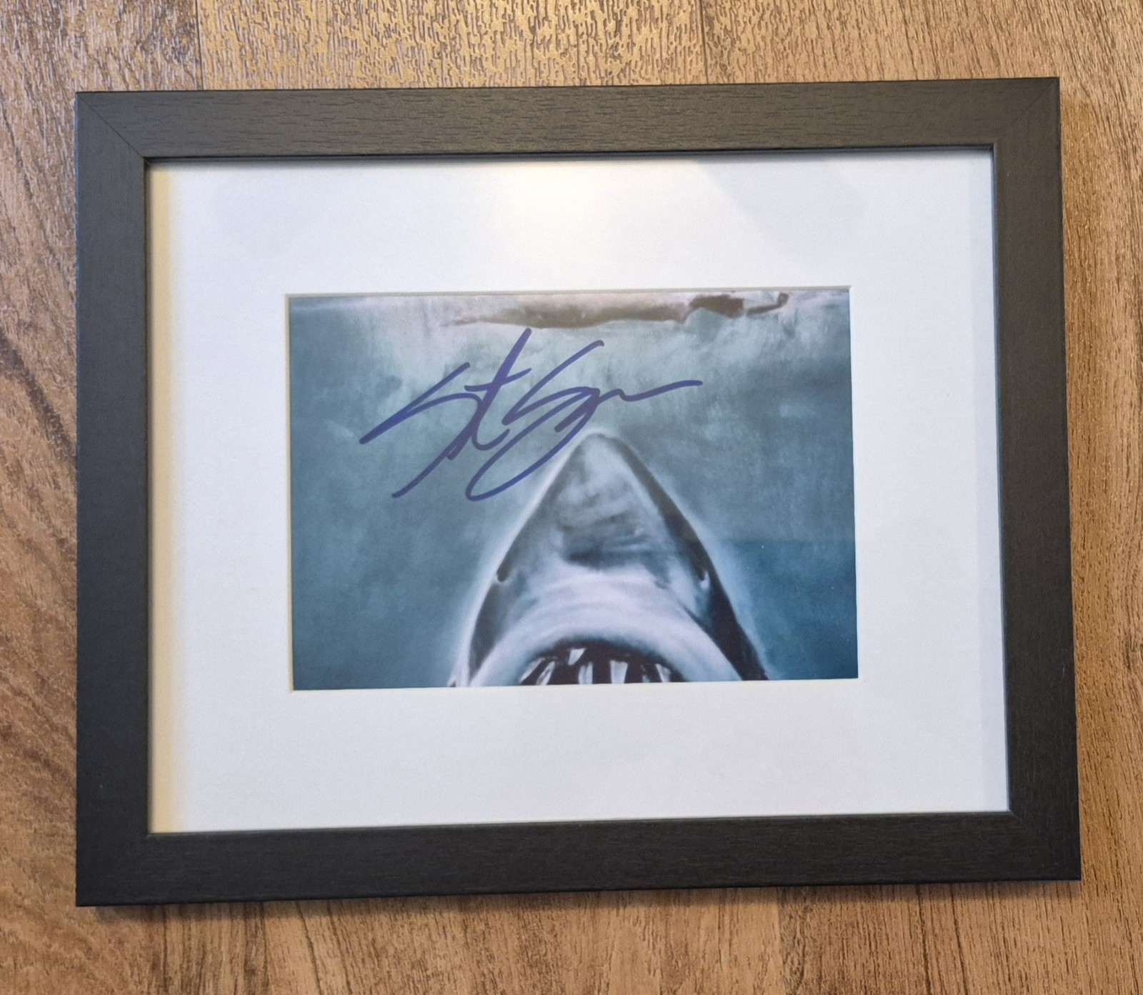 RARE Stephen Spielberg JAWS Signed Autograph RARE Stephen Spielberg JAWS Signed Autograph