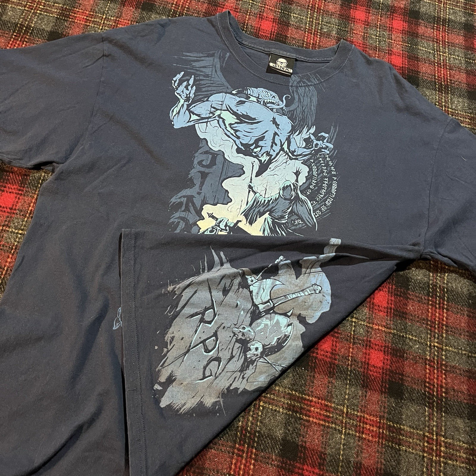 Rare Vintage Y2K Grail 2000s JNX RPG Graphic Video Game T Shirt XL