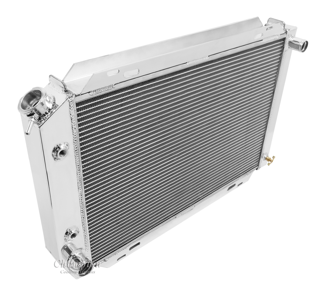 Champion Racing 3 Row Aluminum Radiator For 1979 - 93 Ford/Mercury Cars
