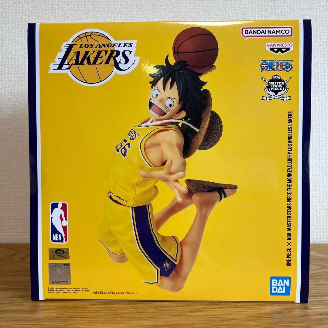 ONE PIECE x NBA Lakers Monkey D Luffy Figure Banpresto Japan Limited