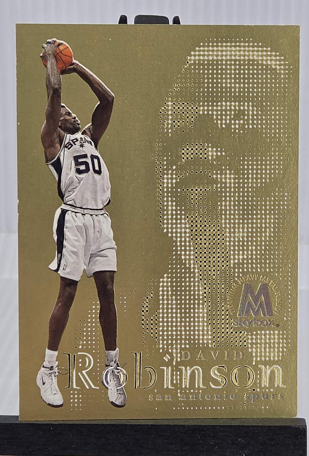 David Robinson 1998-1999 Skybox Molten Metal #21F Fusion Titanium 