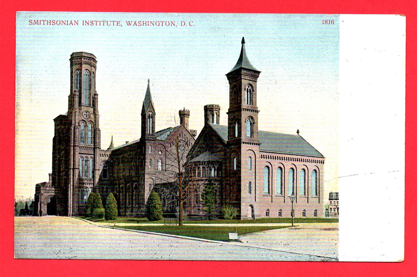 Smithsonian Institute Washington D. C. 1900\'s Postcard Smithsonian Institute Washington D. C. 1900\'s Postcard
