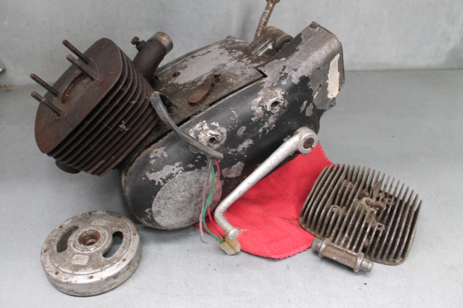 1973-1975 Harley-Davidson  Aermacchi X90 AMF engine locked up