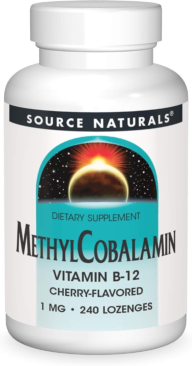 Source Naturals, MethylCobalamin 1 mg - 240 Lozenges