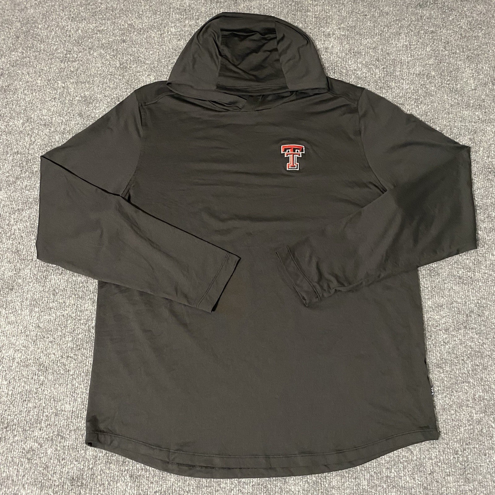 Texas Tech Red Raiders Cutter & Buck Coastline Hooded Shirt Mens Large NWOT Texas Tech Red Raiders Cutter & Buck Coastline Hooded Shirt Mens Large NWOT