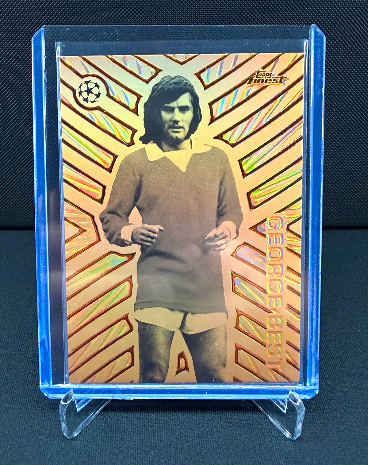 2025-26 Topps Finest George Best Finest Idols Bronze