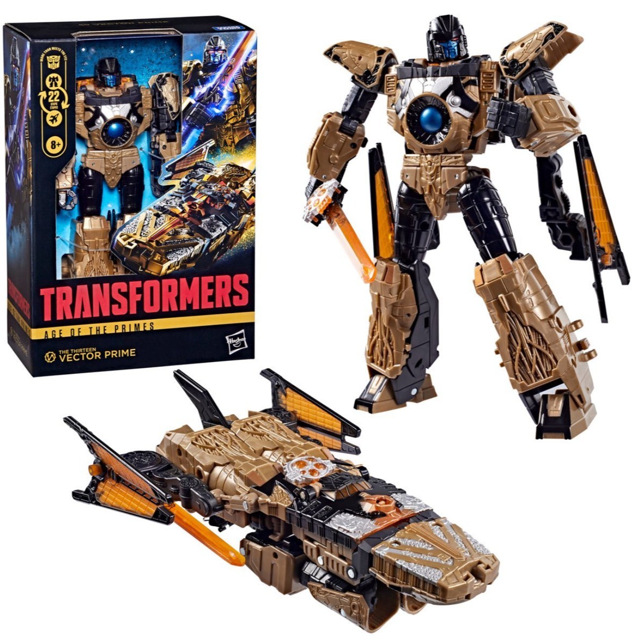 Transformers Age of the Primes Voyager Class The Thirteen Vector Prime Figure