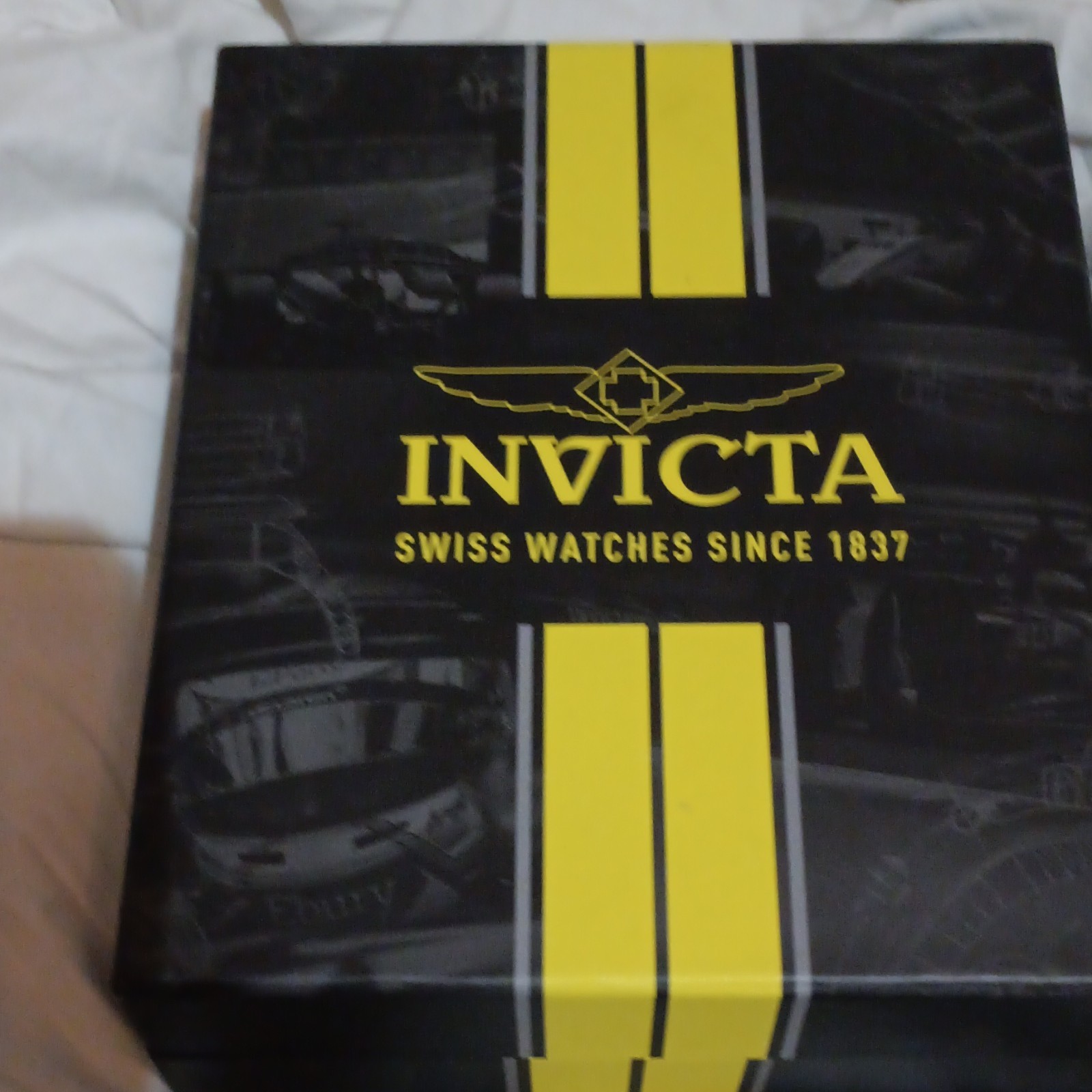 Invicta Sea Voyage Men\'s Green Dial Chronograph Date SS Quartz 100m Watch Box