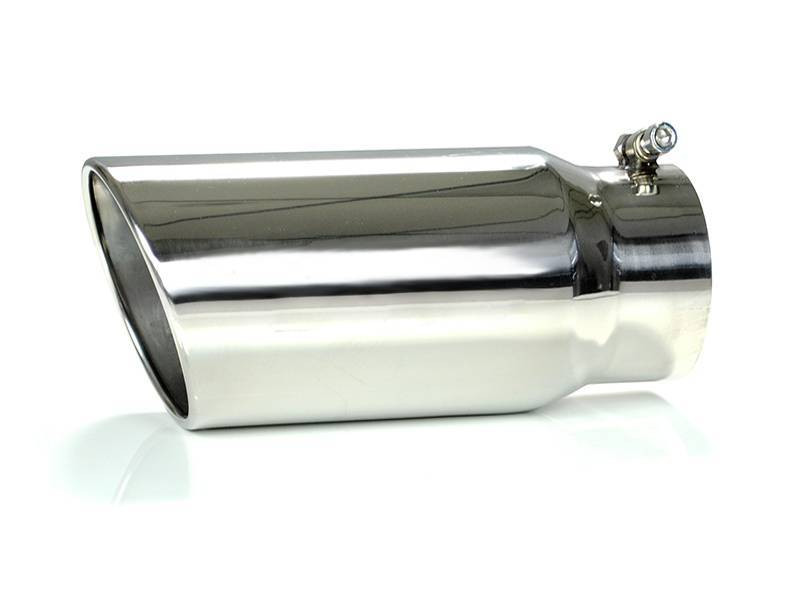 Black Horse Muffler Tip Single Wall Stainless Steel Fits 2000-2024 Toyota Tundra