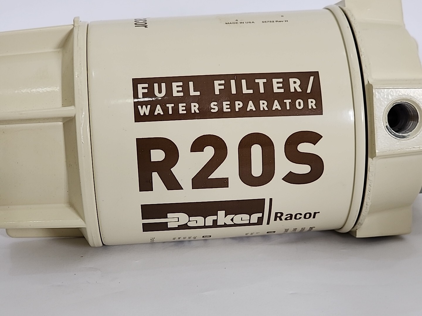 Parker Hannifin R20S/ 230RM2  Fuel Fltr/Wtr Separator Diesel Filter Marine 