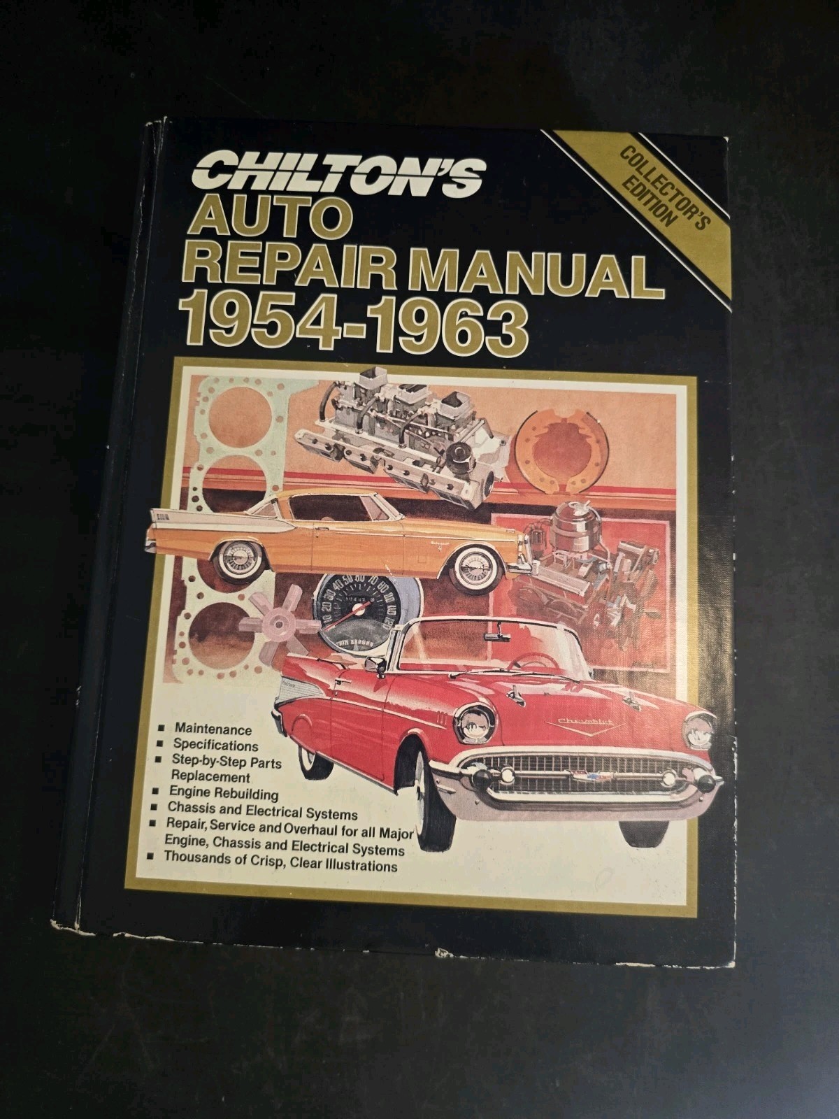 Chilton\'s Auto Repair Manual 1954-1963 Collector\'s Edition Hardcover (1971) Chilton\'s Auto Repair Manual 1954-1963 Collector\'s Edition Hardcover (1971)