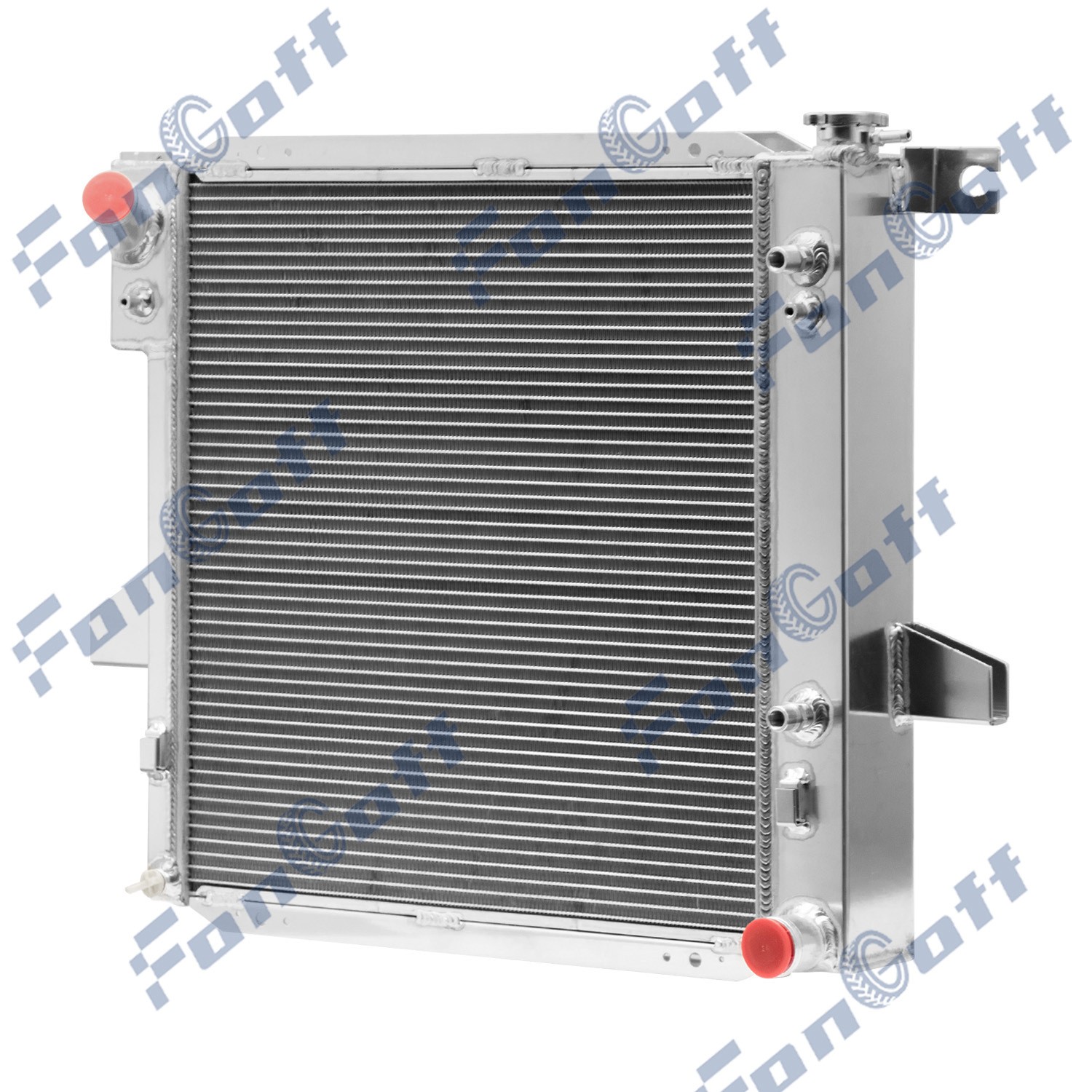 CU2172 Aluminum 2-Rows Radiator Fit Ford Ranger / Mazda B2500 2.5L L4 1998~2001