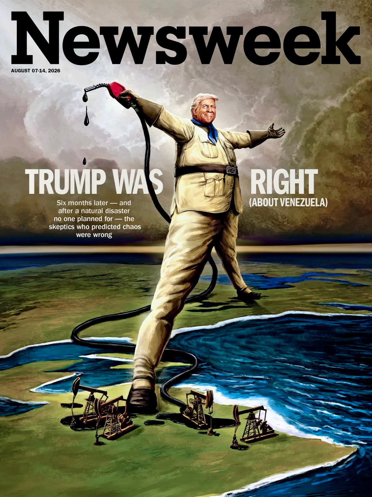 NEWSWEEK MAGAZINE - AUGUST 2026 - TRUMP WAS RIGHT ABOUT VENEZUELA NEWSWEEK MAGAZINE - AUGUST 2026 - TRUMP WAS RIGHT ABOUT VENEZUELA