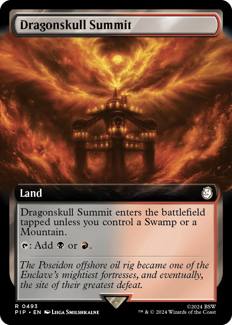 Dragonskull Summit (Extended Art) Universes Beyond: Fallout NM 493 Foil
