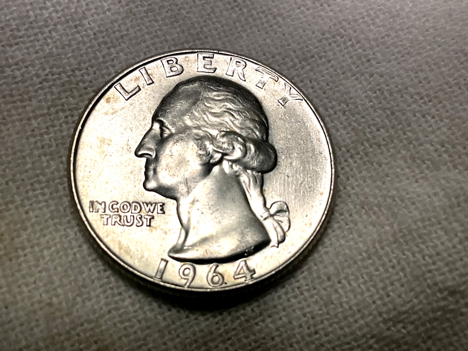 1964-D Washington Quarter Uncirculated Beautiful Coin As Pictured $15.99 1964-D Washington Quarter Uncirculated Beautiful Coin As Pictured $15.99