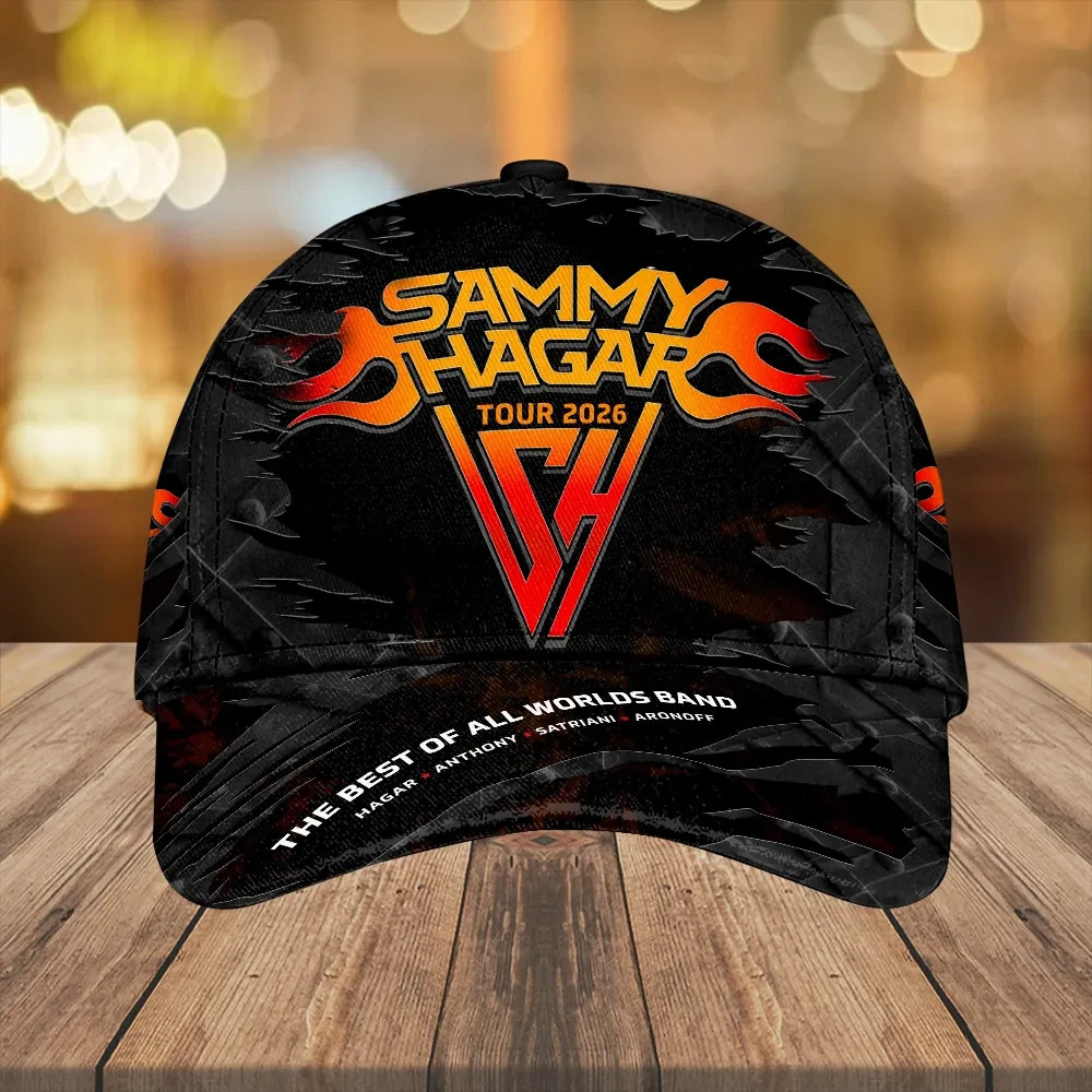 Sammy Hagar: The Best of All Worlds Band 2026 Tour Classic Cap Sammy Hagar: The Best of All Worlds Band 2026 Tour Classic Cap