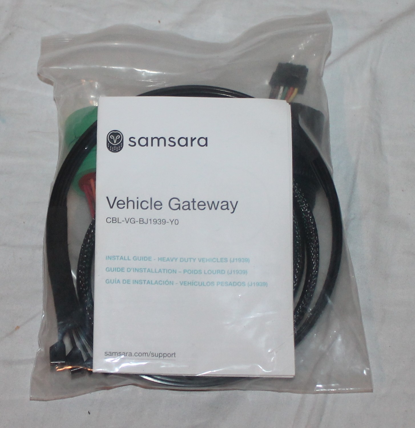 Samsara CBL-VG-BJ1939-Y0 J1939 J1708 Vehicle Gateway Cable 030-0018-02
