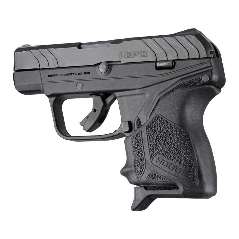 Hogue 18120 Handall Hybrid fits Ruger LCP II Grip Sleeve - Black 