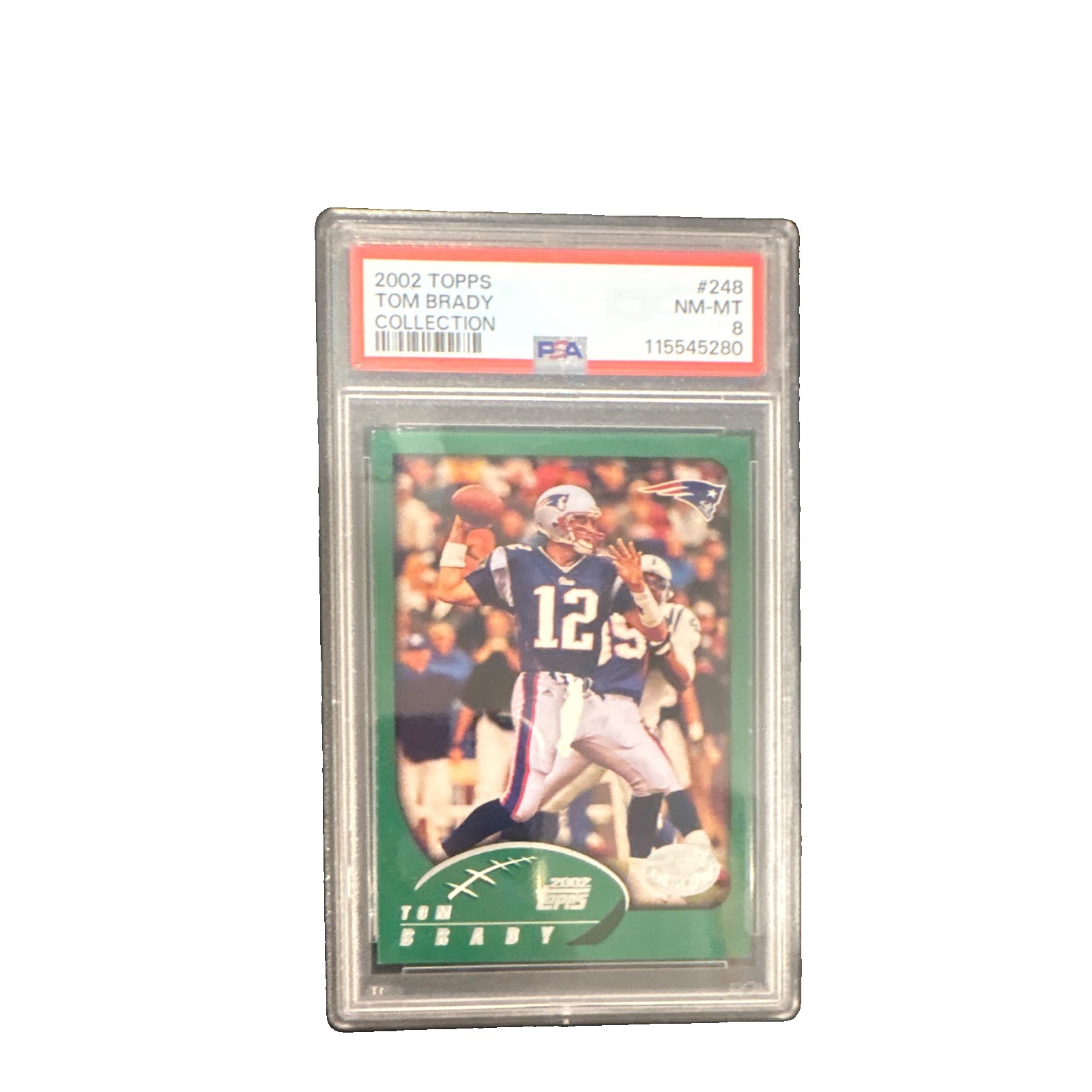 2002 Topps Tom Brady #248 Topps Collection