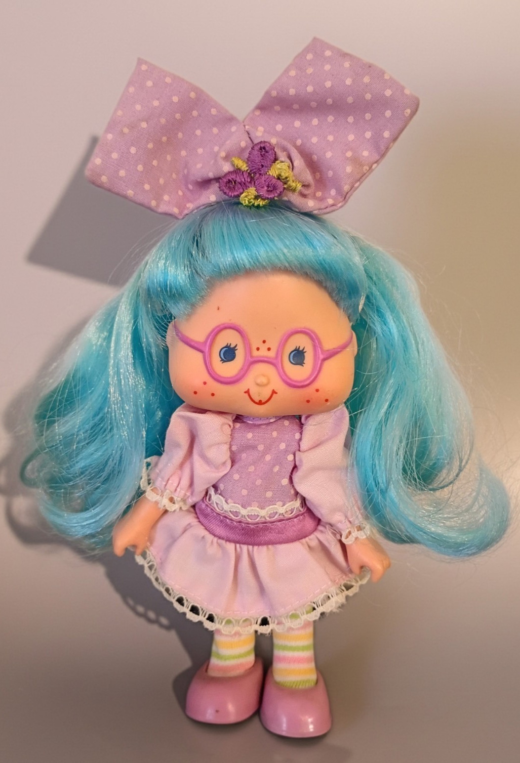 HTF Vintage Strawberry Shortcake Plum Puddin' Pudding Berrykin Doll Original HTF Vintage Strawberry Shortcake Plum Puddin' Pudding Berrykin Doll Original