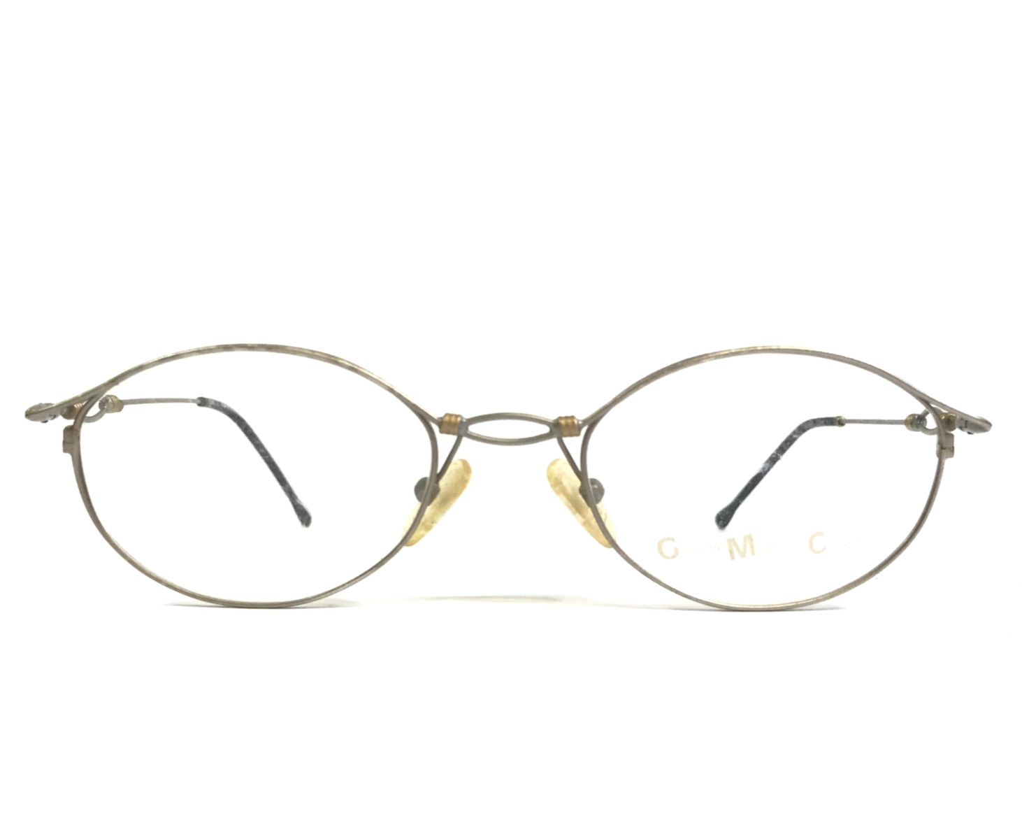 Vintage CMC by Trend Company Eyeglasses Frames G6673 C1 Silver MCM 47-18-130
