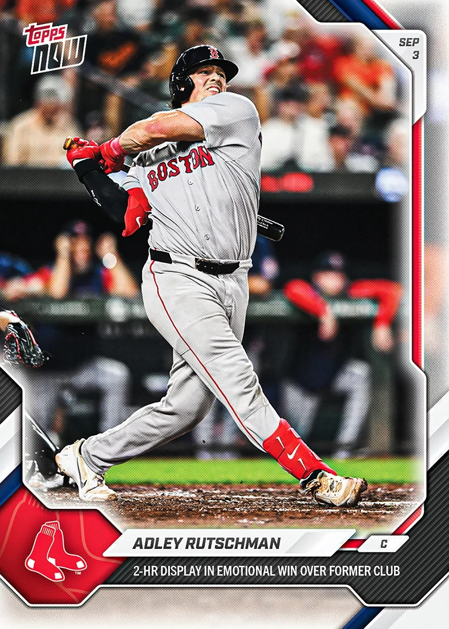 Adley Rutschman - 2026 MLB Topps NOW #630 - Boston Red Sox PREORDER