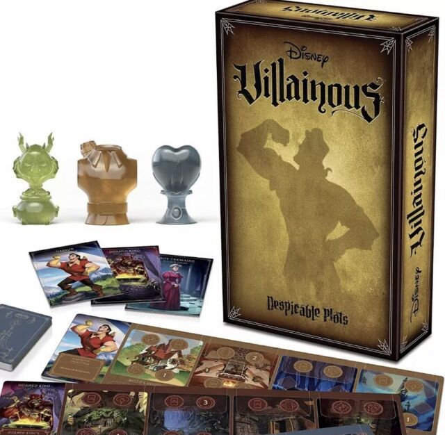 Disney Villainous Despicable Plots Board Game Ravensburger New Sealed Ships Free Disney Villainous Despicable Plots Board Game Ravensburger New Sealed Ships Free