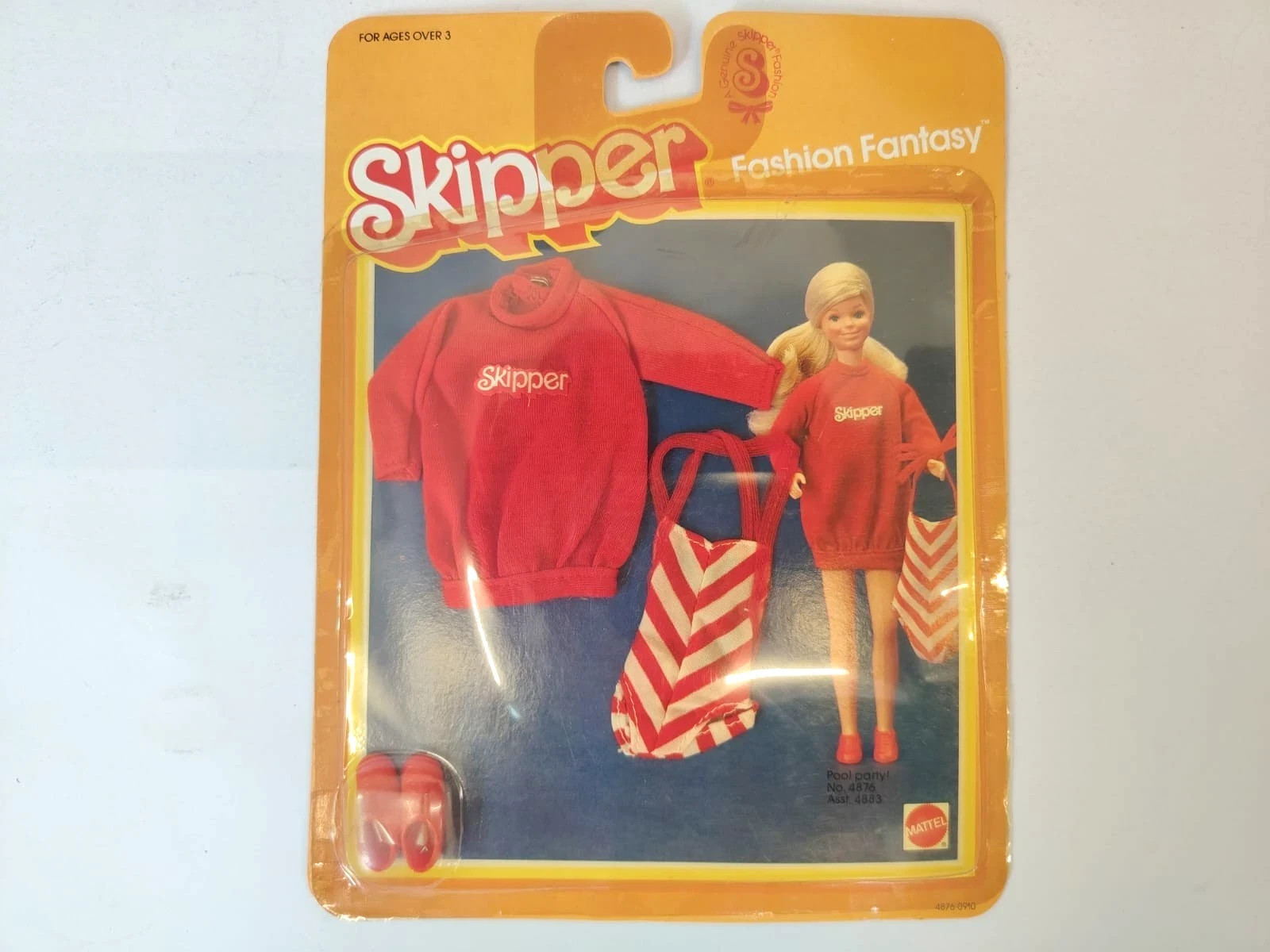 Vintage 1983 Barbie Skipper Fashion Fantasy Outfits \