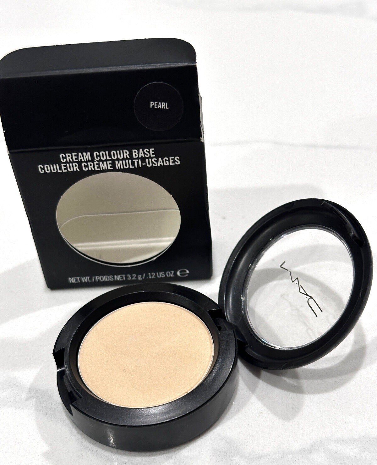 MAC Cream Colour Base Cream Eye Shadow Primer .12 oz / 3.2 g Full Size NIB