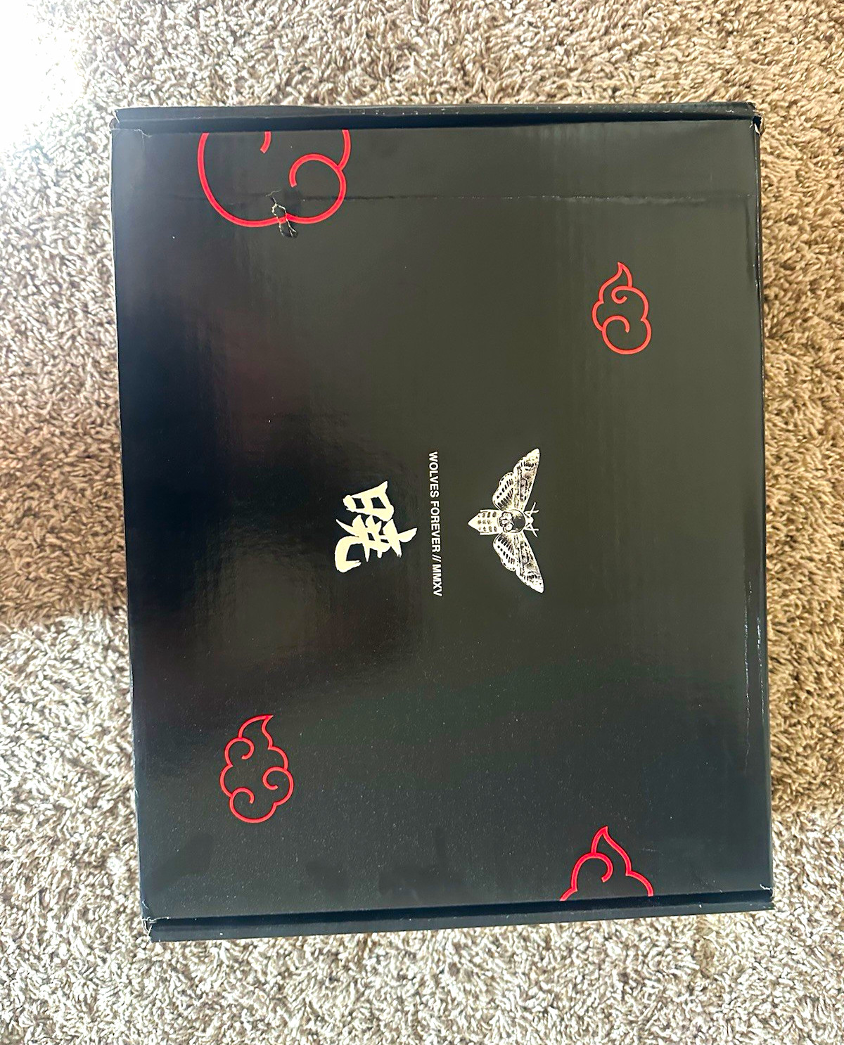 Darc Sport Sid Naruto Shippuden Akatsuki side by side Tee Box Set Black XXXL