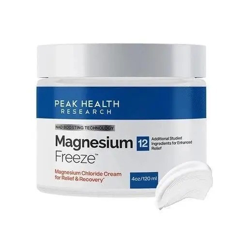 Magnesium Freeze Topical Magnesium Cream with Niacinamide For Joints Low Back US