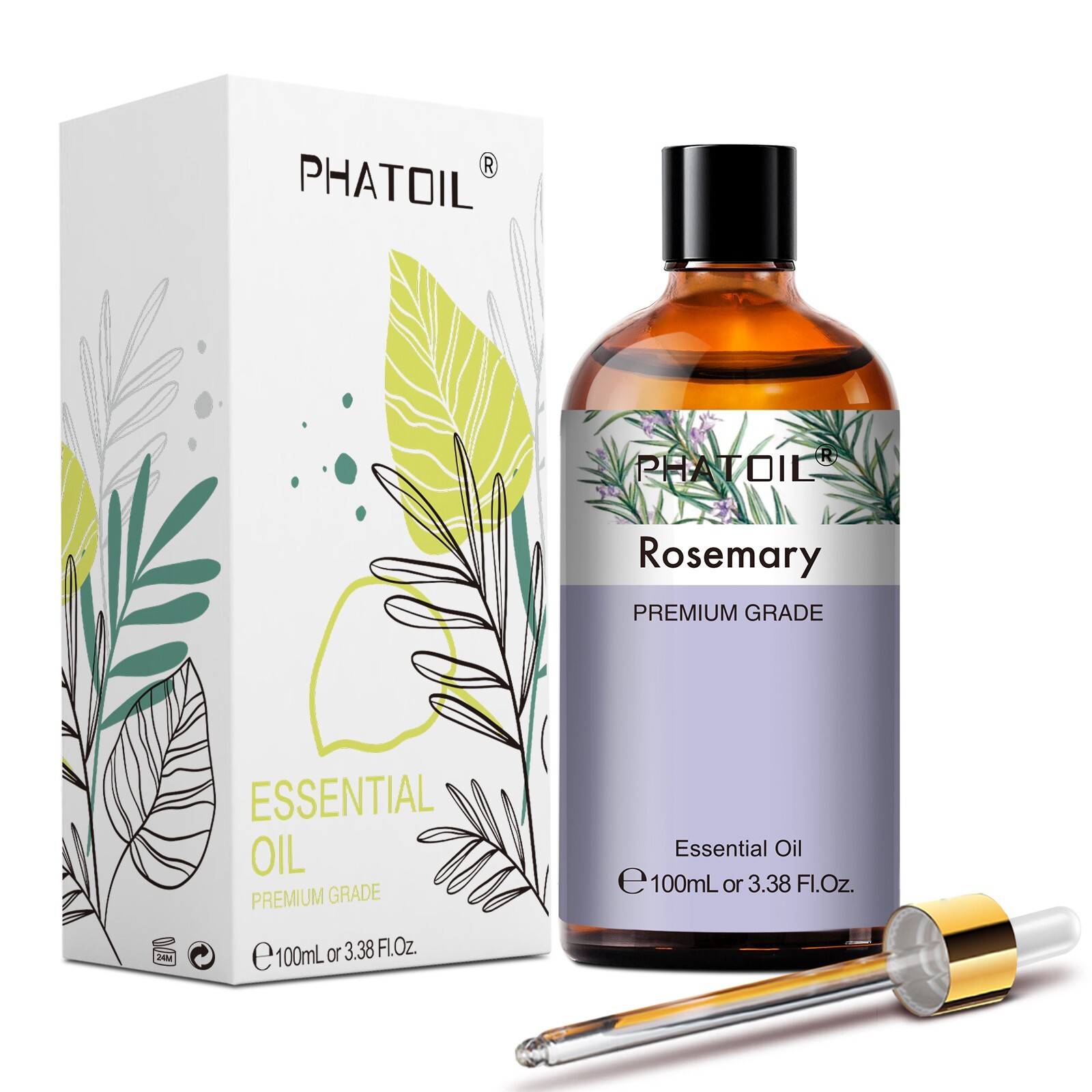 100ml Rosemary Essential Oils Pure,Natural,Premium Grade Oil for Hair Care