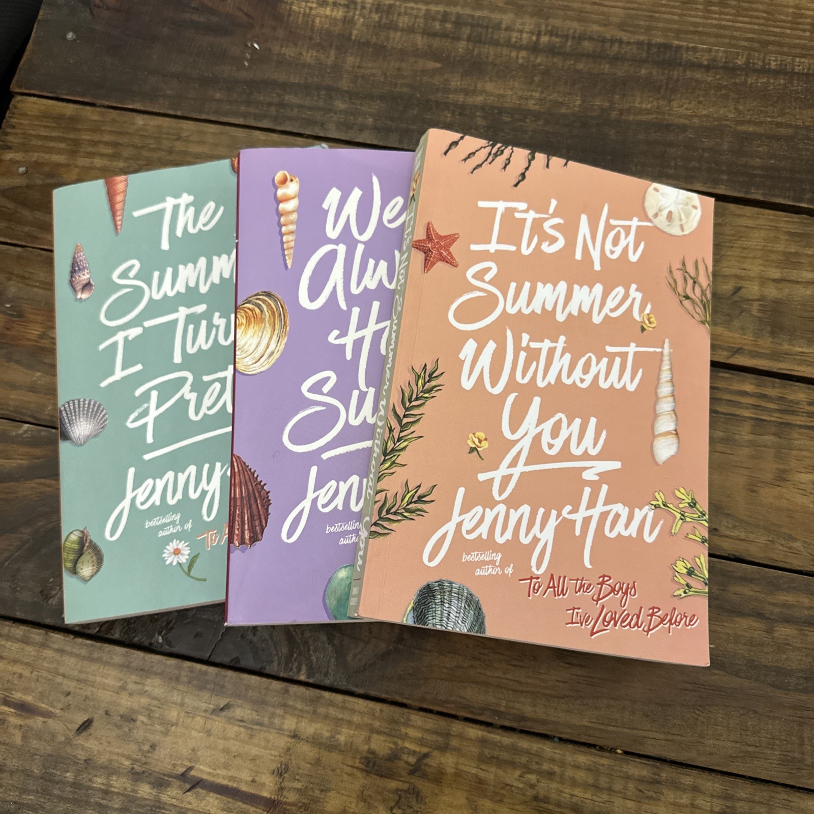 The Summer I Turned Pretty trilogy books by Jenny Han 3 Book Set