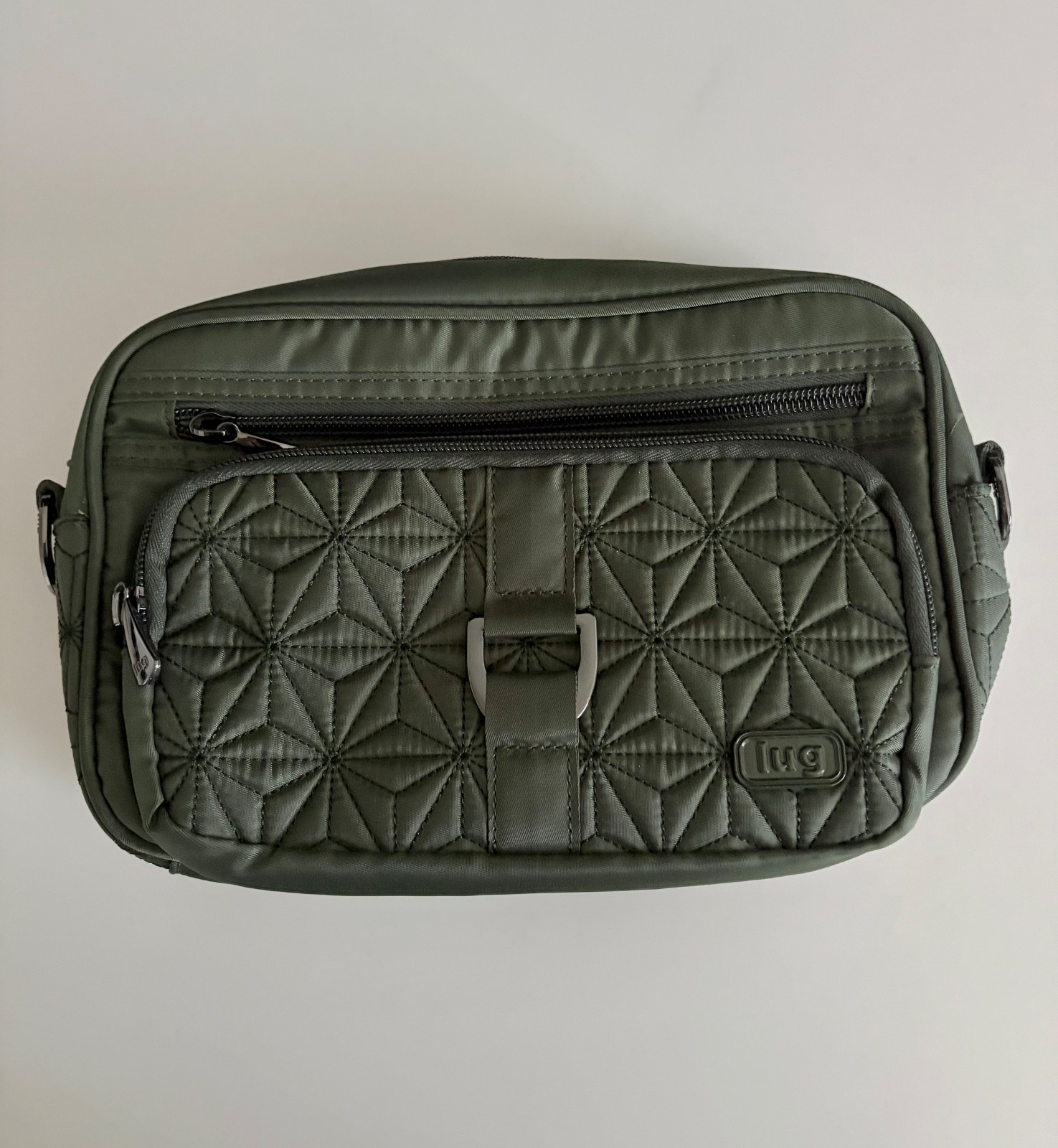 NWOT Lug Carousel Convertible Crossbody, Olive Green