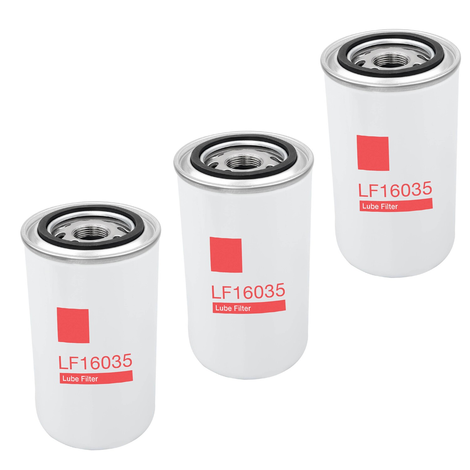 3X LF16035 Oil Filters For Fleetguard Dodge D250 D350 Ram 2500 Cummins Diesel 3X LF16035 Oil Filters For Fleetguard Dodge D250 D350 Ram 2500 Cummins Diesel