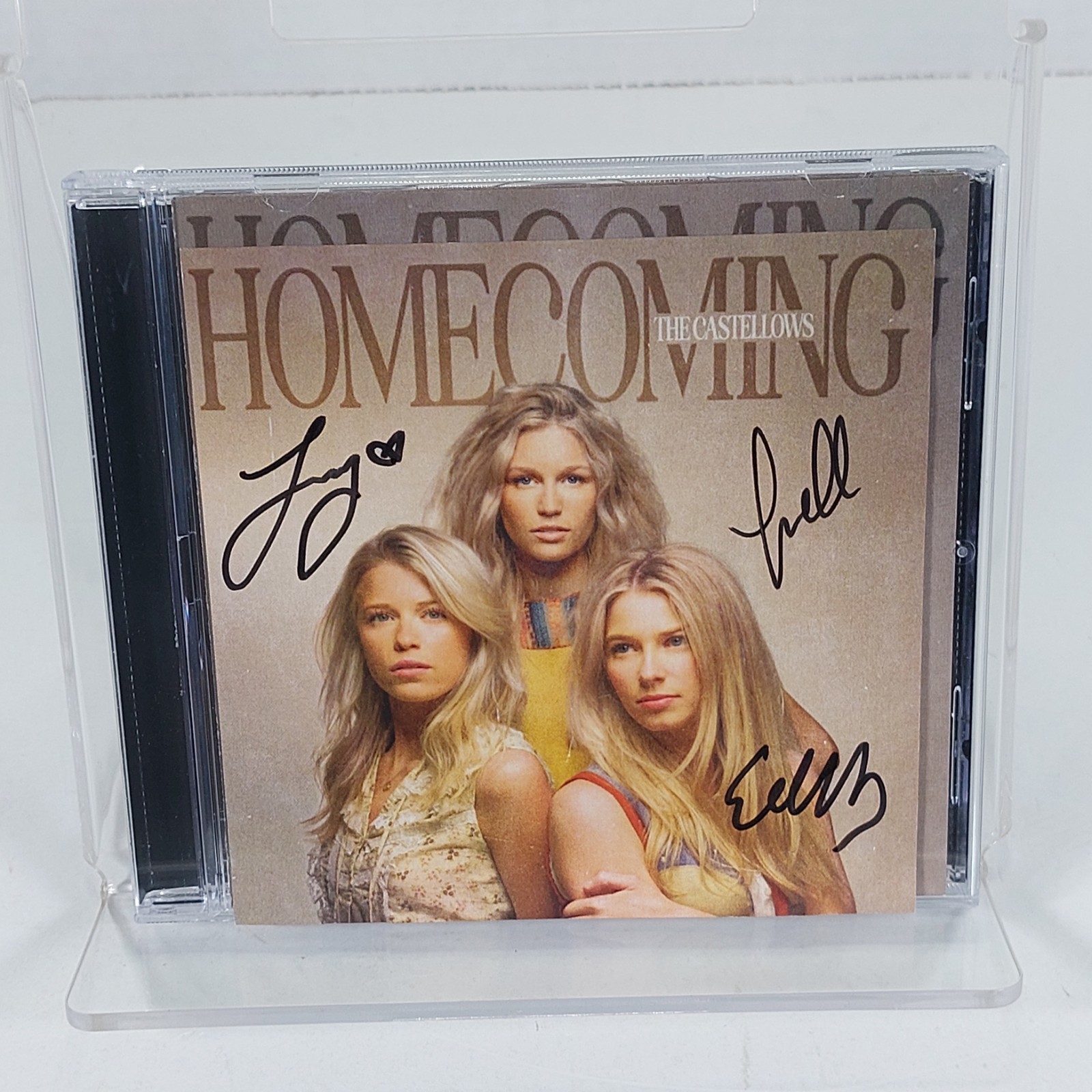 The Castellows Homecoming Signed CD by Sisters Eleanor, Lily, Powell New Country