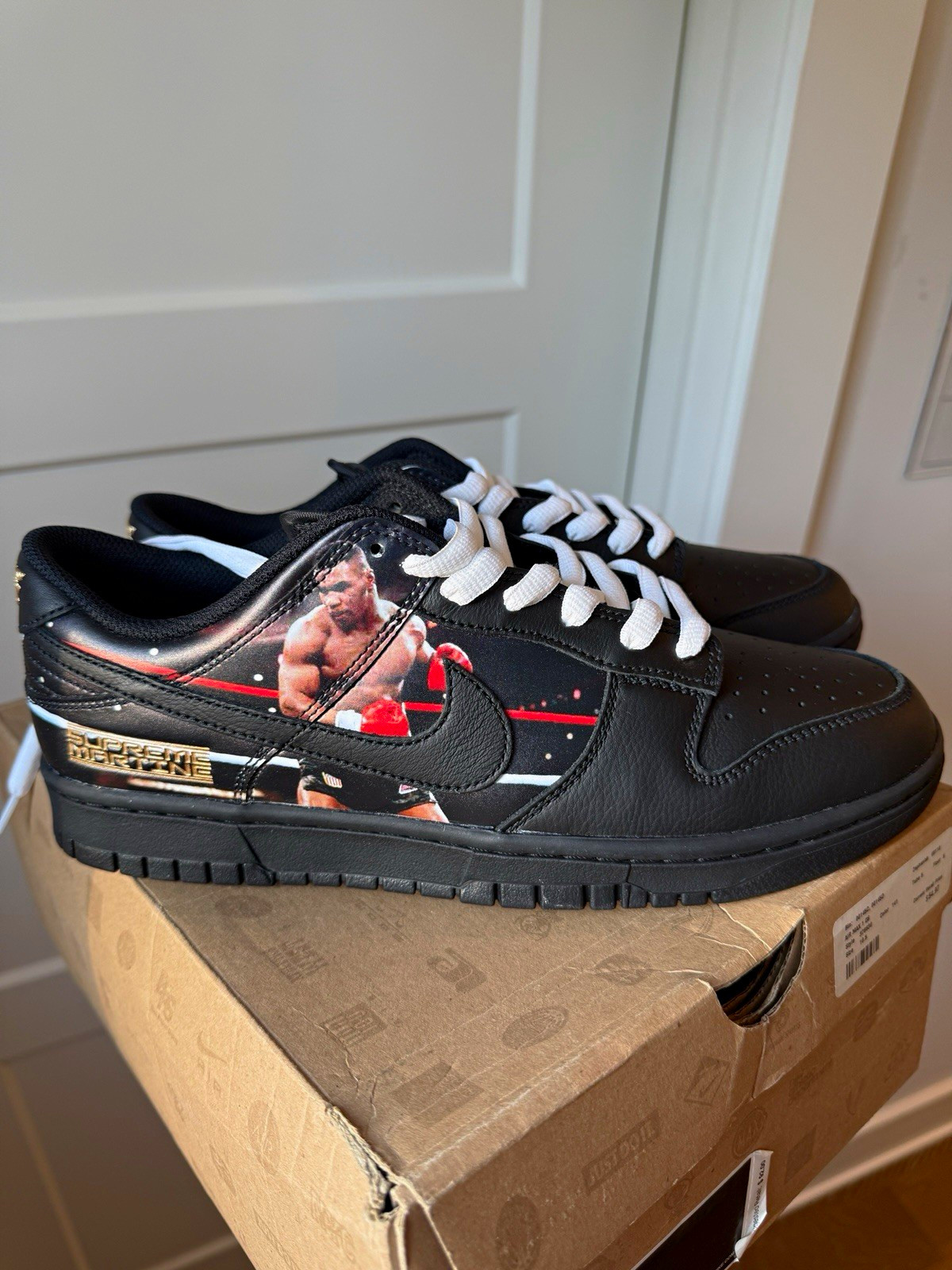 Nike Dunk Low unreleased Supreme x Martine Rose “Mike Tyson” size 10.5 Nike Dunk Low unreleased Supreme x Martine Rose “Mike Tyson” size 10.5