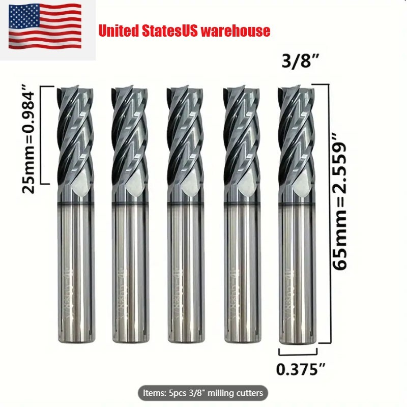 5 PCS 3/8