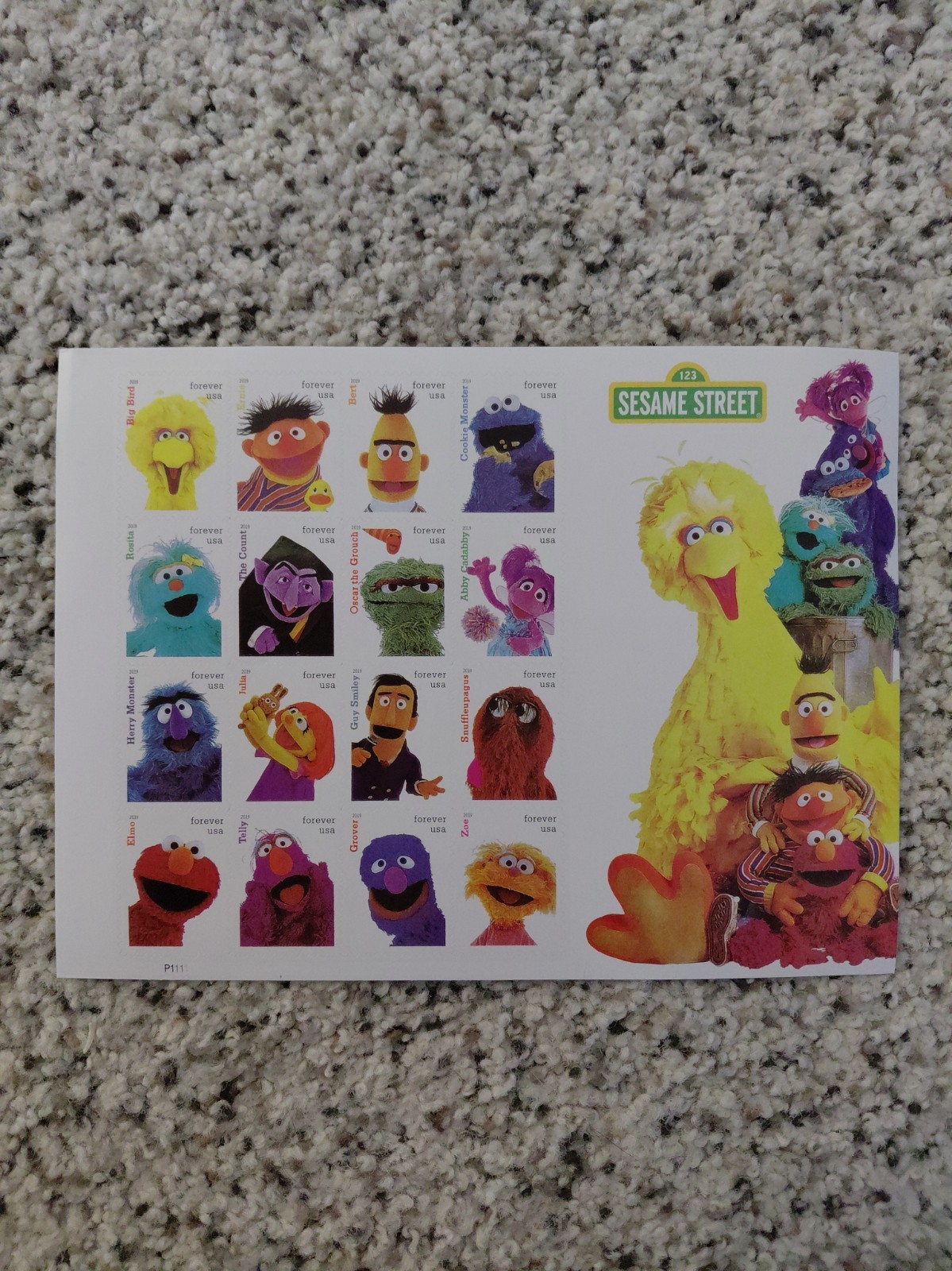 2019 USPS Sesame Street Forever Stamps - 16 Stamps- MNH 2019 USPS Sesame Street Forever Stamps - 16 Stamps- MNH