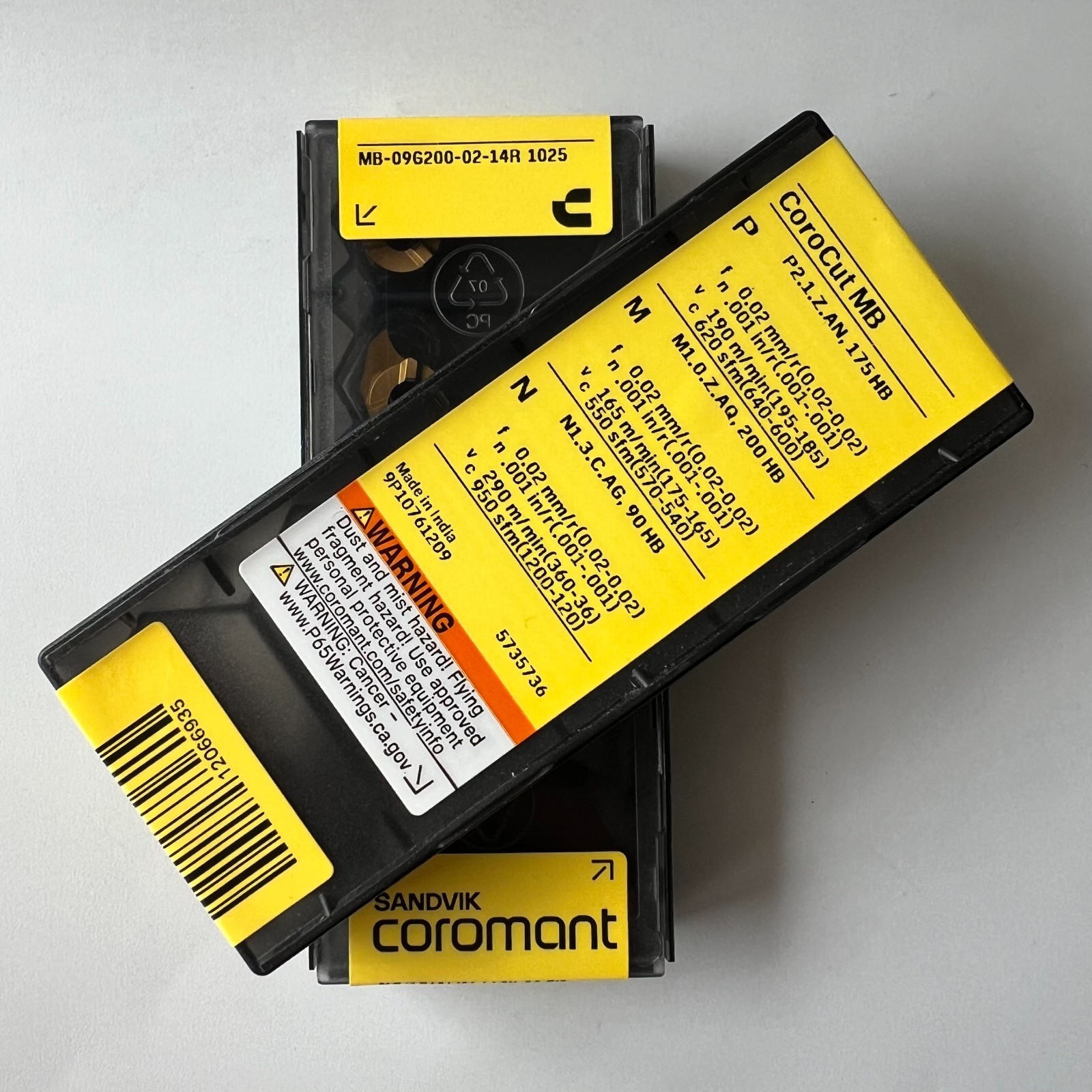 5Pcs/BOX Sandvik MB-09G200-02-14R 1025 5Pcs/BOX Sandvik MB-09G200-02-14R 1025