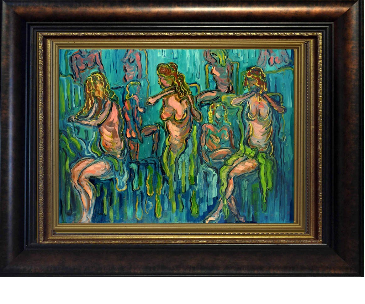 Damsels Of Avignon Based In Newark - Signed, Numbered Limited Edition Print