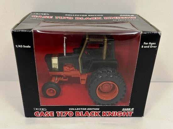 1996 ERTL CASE 1170 BLACK KNIGHT TRACTOR \